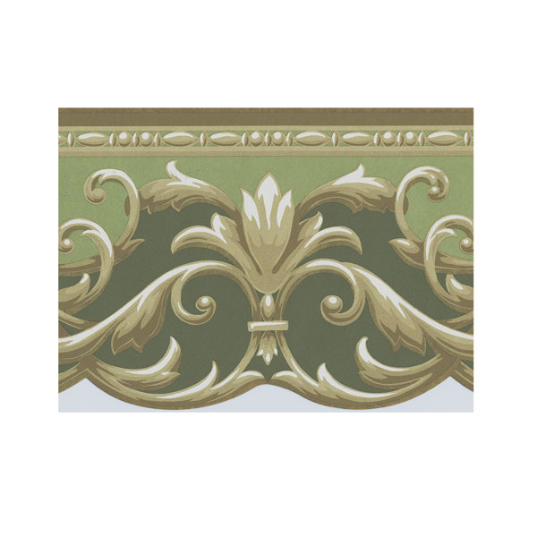 Red Barrel Studio® 15' L x 6" W Wallpaper Border Wayfair